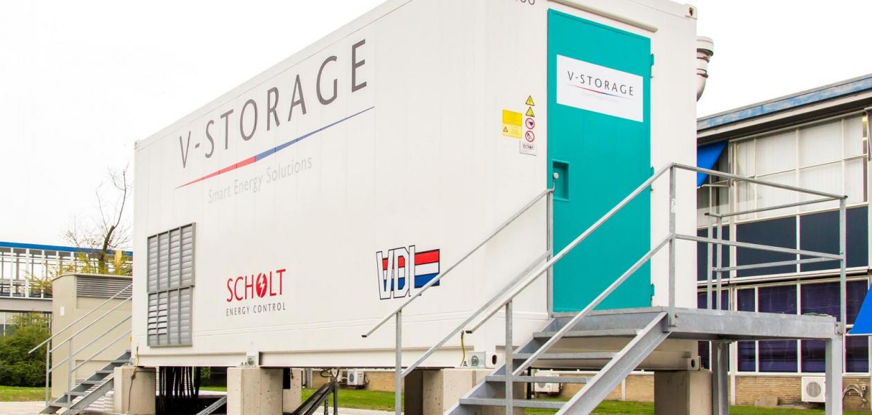 Le premier système de stockage d'énergie  V-Storage aide TenneT pour l'équilibrage