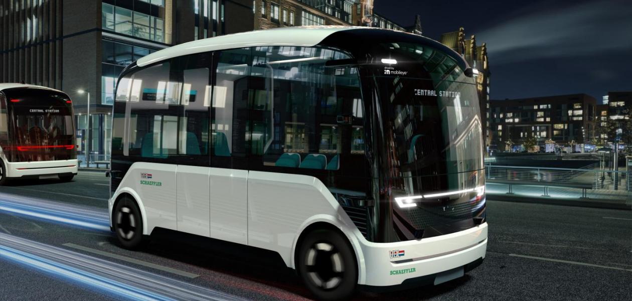 VDL Groep und Schaeffler  arbeiten gemeinsam an selbstfahrenden Shuttles 